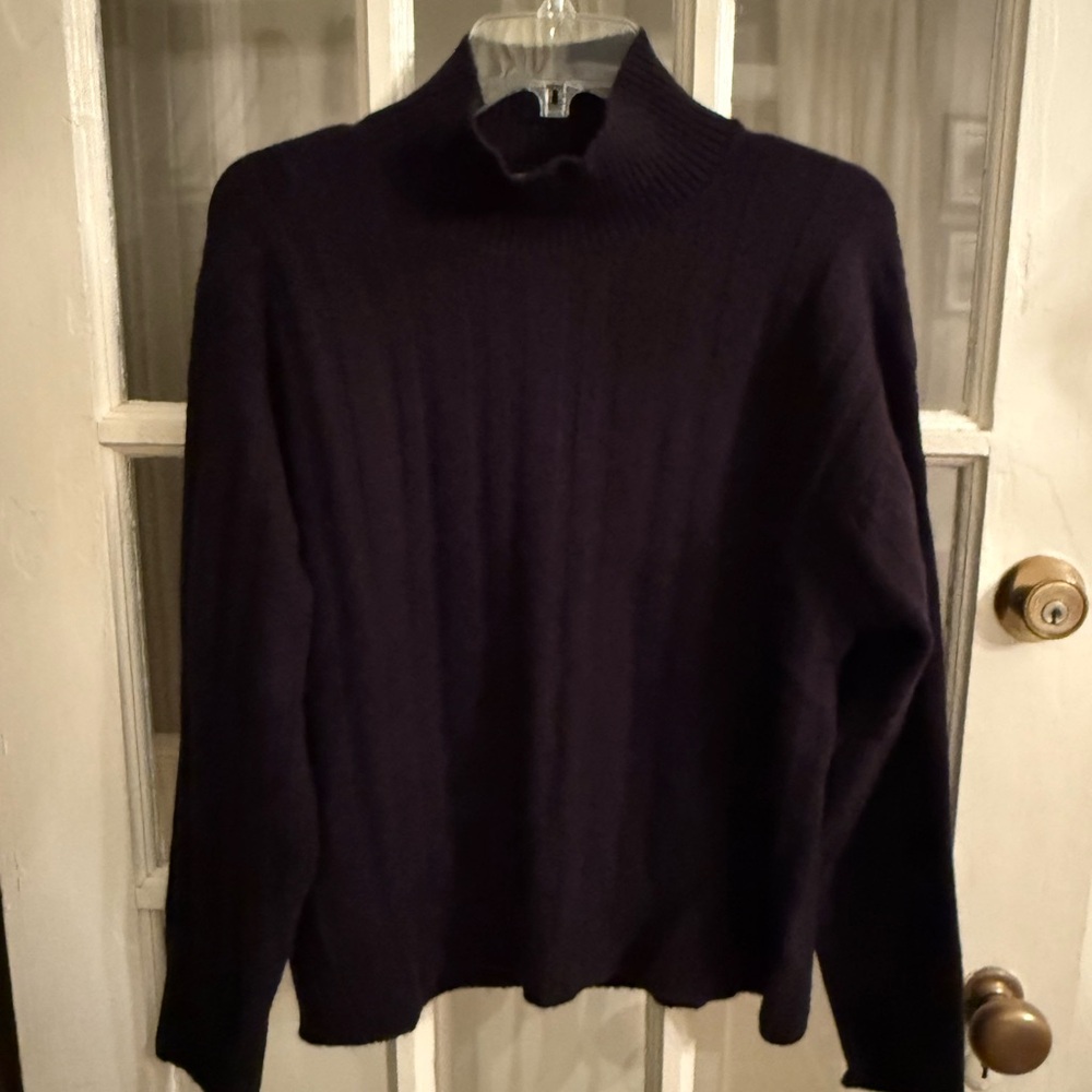J. Crew Black Knit Sweater